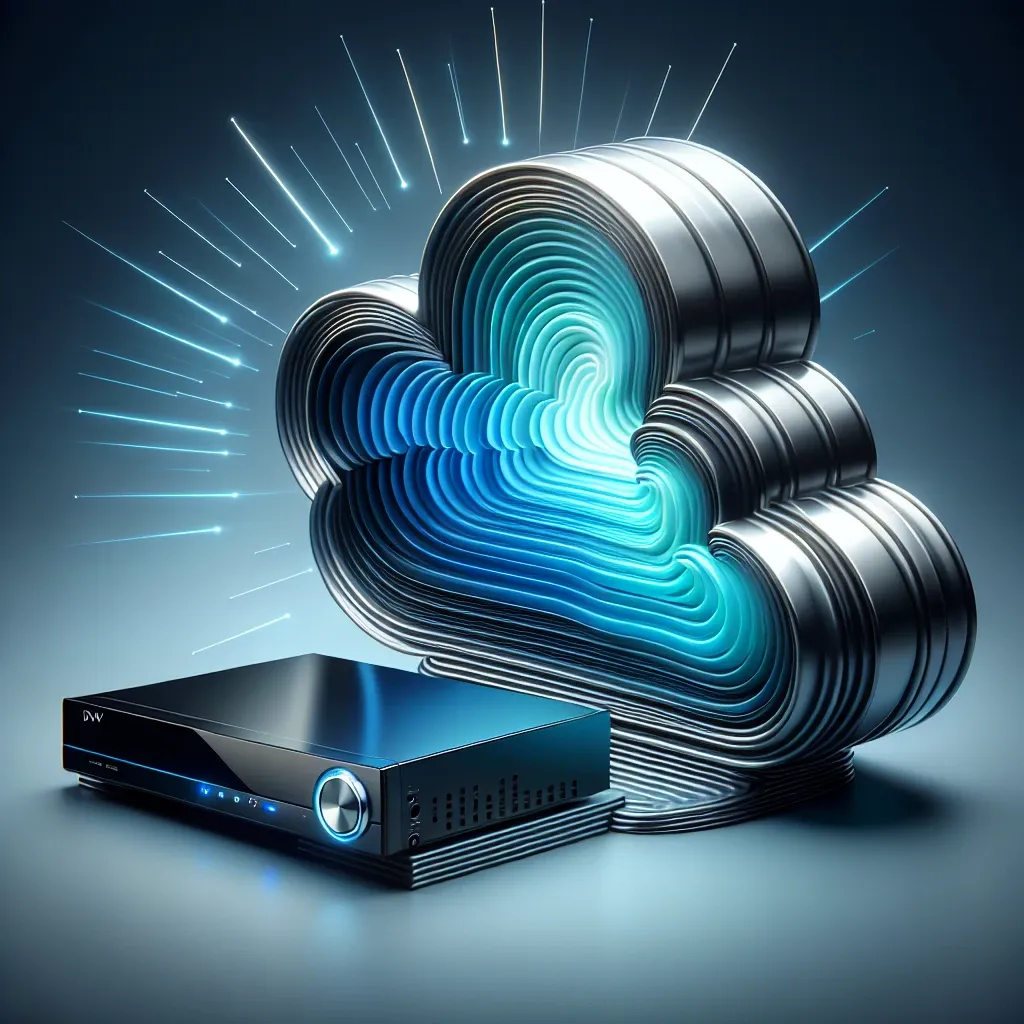 "Infographic illustrating Comcast's new unlimited Cloud DVR storage tiers, showcasing features and benefits for subscribers."
